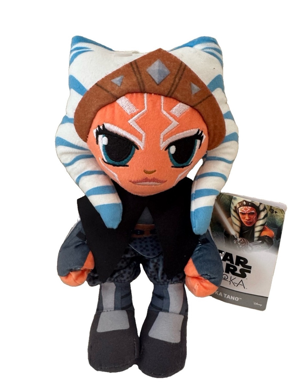 Star Wars Ahsoka - Ahsoka Tano Character Plush Stuffed Doll Toy 8” NEW!